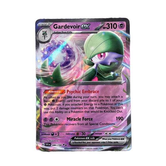 Gardevoir EX Pokemon Card - Gardevoir ex 086/198 Scarlet & Violet Base Set Holo - Picture 1 of 2